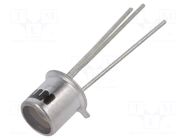 Phototransistor; THT; 150mW; 4.67mm; 30V; Front: flat; 6us NTE Electronics