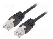 Patch cord; RJ45 plug,both sides; F/UTP; 5e; stranded; CCA; PVC GEMBIRD