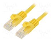 Patch cord; RJ45 plug,both sides; U/UTP; 6; stranded; CCA; PVC GEMBIRD