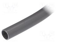 Protective tube; Size: 34; polyamide 6; grey; -40÷115°C; Øint: 29mm LAPP