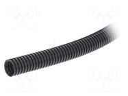 Protective tube; Size: 16; polyamide; black; HelaGuard; IP66 HELLERMANNTYTON