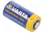 Battery: lithium; CR123A,CR17345; 3V; 1450mAh; non-rechargeable VARTA MICROBATTERY
