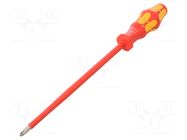 Screwdriver: insulated; Phillips; PH2; Blade length: 200mm WERA