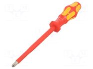 Screwdriver: insulated; Pozidriv®; PZ3; Blade length: 150mm WERA