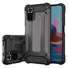 Hybrid Armor Case Tough Rugged Cover for Xiaomi Poco M4 Pro 5G black, Hurtel