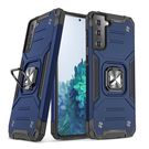 Wozinsky Ring Armor Tough Hybrid Case Cover + Magnetic Mount for Samsung Galaxy S22 + (S22 Plus) Blue, Wozinsky