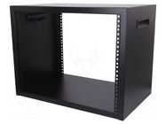 Enclosure: rack cabinet; Standard: 19"; 8U; Z: 406mm; X: 533mm HAMMOND