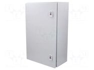 Enclosure: wall mounting; X: 380mm; Y: 600mm; Z: 210mm; AX; steel RITTAL