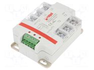 Relay: solid state; 60A; Uswitch: 24÷530VAC; 3-phase; 78x105x38mm RELPOL
