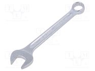 Wrench; combination spanner; 18mm; chromium plated steel 