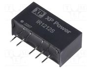 Converter: DC/DC; 3W; Uin: 12V; Uout: 12VDC; Uout2: -12VDC; SIP; THT XP POWER