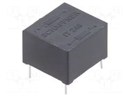Transformer: impulse; PCB; 17.6x16.7x11.3mm; Rpri.wind: 2.1Ω SCHAFFNER / TE Connectivity
