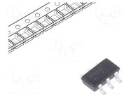 Diode: TVS array; 6.5V; 12A; unidirectional; TSOP6; Ch: 4; reel,tape ONSEMI