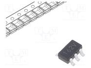 IC: voltage regulator; linear,fixed; 3.3V; 250mA; SOT25; SMD; ±2% TOREX