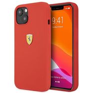 Ferrari FESSIHCP13SRE iPhone 13 mini 5.4&quot; red/red hardcase Silicone, Ferrari