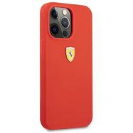 Ferrari FESSIHCP13XRE iPhone 13 Pro Max 6.7&quot; red/red hardcase Silicone, Ferrari