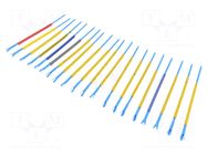 A kit of cable labels; 2.5÷5mm; PVC; grey; -30÷80°C; UL94V-0 WEIDMÜLLER