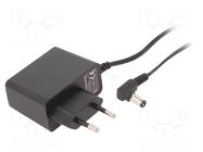 Power supply: switching; mains,plug-in; 5VDC; 2A; 10W; Out: 5,5/2,1 ESPE