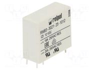 Relay: electromagnetic; SPST-NO; Ucoil: 12VDC; 16A; 16A/250VAC RELPOL