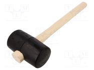 Hammer; 350mm; 780g; 75mm; round; rubber; wood; Shore hardness: 90 STAHLWILLE