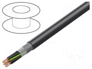 Wire; BiT 1000 CH; 12G1.5mm2; shielded,tinned copper braid; LSZH BITNER