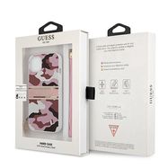 Guess GUHCP13MKCABPI iPhone 13 6.1&quot; pink/pink hardcase Camo Strap Collection, Guess