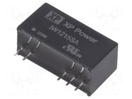 Converter: DC/DC; 1W; Uin: 9÷18VDC; Uout: 15VDC; Iout: 67mA; SIP; THT XP POWER