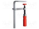 Work table clamp; steel; with handle; Grip capac: max.120mm BESSEY