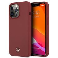 Mercedes MEHCP13LSILRE iPhone 13 Pro / 13 6,1" czerwony/red hardcase Silicone Line, Mercedes