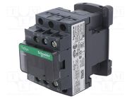 Contactor: 3-pole; NO x3; Auxiliary contacts: NO + NC; 400VAC; 18A SCHNEIDER ELECTRIC