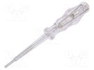 Voltage tester; insulated; slot; 3,0x0,5mm; Blade length: 65mm PHOENIX CONTACT