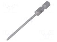 Screwdriver bit; slot; 2.4x0.45mm; Overall len: 70mm PHOENIX CONTACT
