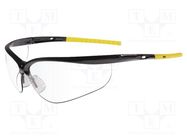 Safety spectacles; Lens: transparent; Classes: 1; IRAYA DELTA PLUS