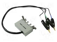 Test lead; adapter,Kelvin vice x2; Len: 1.5m TELEDYNE LECROY