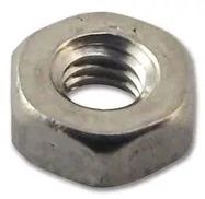 FULL NUT, STAINLESS STEEL, A2, M6, PK100