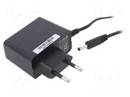 Power supply: switching; mains,plug-in; 12VDC; 1A; 12W; 83.26% ESPE