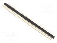 Connector: pin strips; pin header; male; PIN: 36; THT; 3A; 250V; SL 1 FISCHER ELEKTRONIK