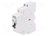 Contactor: 2-pole installation; 25A; 230VAC; NO x2; STM; -5÷60°C ZAMEL