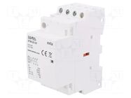 Contactor: 3-pole installation; 25A; 230VAC; NO x3; STM; -5÷60°C ZAMEL