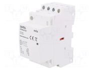 Contactor: 3-pole installation; 25A; 230VAC; NO x3; STM; -5÷60°C ZAMEL