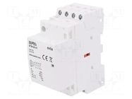Contactor: 4-pole installation; 25A; 230VAC; NC + NO x3; STM ZAMEL