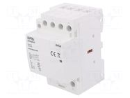 Contactor: 4-pole installation; 40A; 230VAC; NC + NO x3; STM ZAMEL