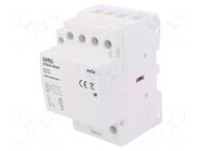 Contactor: 4-pole installation; 63A; 24VAC,24VDC; NO x4; STM ZAMEL