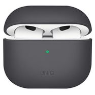 Uniq Lino Silicone case for AirPods 3 - gray, UNIQ