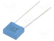 Capacitor: polyester; 0.001uF; 40VAC; 63VDC; 5mm; ±10%; THT EPCOS