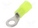 Tip: ring; M5; Ø: 5.2mm; 4÷6mm2; crimped; for cable; insulated; 105°C BM GROUP