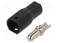 Connector: DC supply; plug; male; SH4,0; 35A; 500V; PIN: 1; straight AMASS