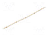 LED tape; white warm; 2835; LED/m: 160; 8mm; IP20; 120°; 13W/m; 24VDC Ledxon