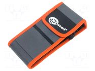 Cover; orange,grey; fabric SONEL