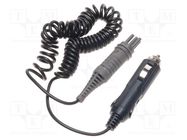 Car charger; Plug: plug for car lighter socket SONEL